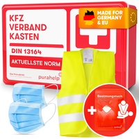 Walser KFZ-Verbandskasten schwarz nach DIN 13164:2022 ab 6,49 €