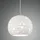 fabas luce gmbh Corvara 1-flg. dimmbar 40W 30 cm Metall/Keramik Weiß