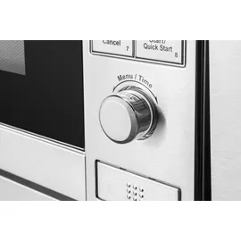 ECG MTD 2081 VGSS Mikrowelle Silber