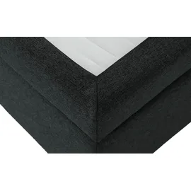 Möbel Kraft Boxspringbett 97 x 104 cm H3 Schwarz