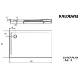 Kaldewei SUPERPLAN 1861-2