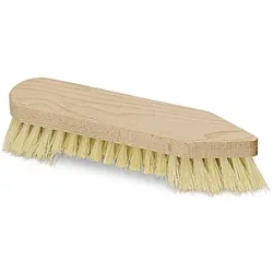Scheuerbürste Fibre Holzkörper spitz-rund 20 cm