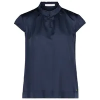 Betty & Co Damen Schlupfbluse Kurzarm Dunkelblau,36 - 36