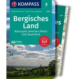 Kompass-Karten KOMPASS Wanderführer Bergisches Land, Naturpark zwischen Rhein und Sauerland, 60 Touren mit Extra-Tourenkarte