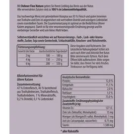 Dehner Nassfutter Senior Truthahn & Ente 6 x 400 g
