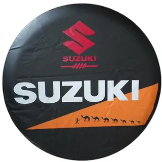 zhangqin Reserveradabdeckung für Suzuki Vitara 2016-2017,Reifentaschen Ersatzradabdeckungen Reifencover,Waterproof Reserveradabdeckung Reifenschutzhülle Reserveradhülle,15"