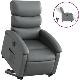 vidaXL Relaxsessel 92 x 99,5 x 92 cm Grau elektrisch