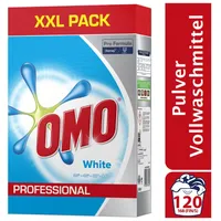 OMO Professional White 8,4 kg Vollwaschmittel Waschpulver Aktivformel Weißwäsche