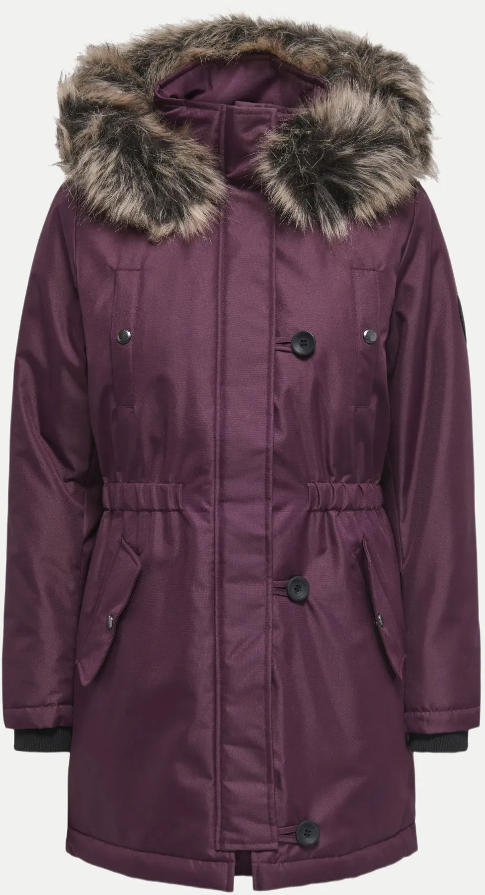 Langer Parka ONLIRIS Violett XS