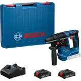 Bosch Professional GBH 18V-18 Akku-Bohrhammer inkl. Koffer + 2 Akkus 2.0Ah (0611927001)