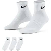 Nike Everyday Cushioned Trainings-Knöchelsocken White/Black 42-46