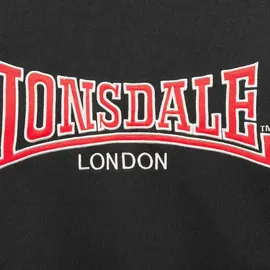 Lonsdale Herren Rundhals Sweatshirt schmale Passform Berger Lp181