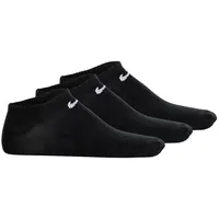 Nike Lightweight No-Show Trainingssocken Black/White 42-46