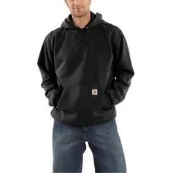 Herren Kapuzensweater Loose Fit HOODED SWEATSHIRT, schwarz, Größe XXL - schwarz - XXL