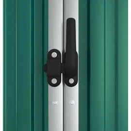vidaXL Gerätehaus 1,61 x 0,89 m Grün