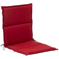 GO-DE TORD Gartenstuhlauflage Polsterauflage für Niederlehner Rot, 46 x