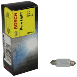 Glühlampe Sekundär BOSCH C15W Pure Light 12V, 15W, 10 Stück