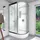AcquaVapore Dusche Duschkabine D60-70M2R 80x120 cm ohne 2K Scheiben Versiegelung