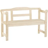 iWerk Holzbank Kiefer natur 118 x 43,6 x 73,5 cm
