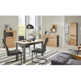 Möbel Kraft Stauraumelement 54 x 196,6 cm Weiß
