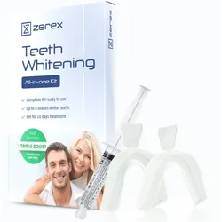 Zerex Teeth whitening All-in-one Kit Set für ein schonendes Bleaching