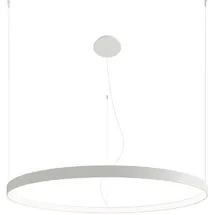 Sollux Lighting Pendellampe Hängeleuchte Esszimmerleuchte LED Ring Designleuchte weiß 4000K