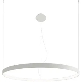 Sollux Lighting Pendellampe Hängeleuchte Esszimmerleuchte LED Ring Designleuchte weiß 4000K
