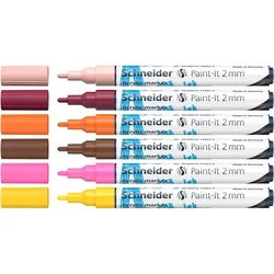 Schneider Acrylmarker Paint-It 310 2mm VE=10x6 Farben