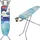 Vileda 168583 Smart-Bügelbrett, 114 cm lang x 34 cm breit x 75-91 cm hoch, blau