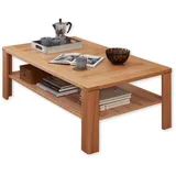 Stella Trading NATURE ONE Couchtisch in Kernbuche teil-massiv FSC-zertifiziert - Hochwertiger Sofatisch mit Ablage für Ihren Wohnbereich - 120 x 40 x 70 cm (B/H/T)
