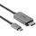 Club 3D USB-C auf HDMI 4K120Hz Aktives Kabel St./St. 3 m Schwarz/Grau
