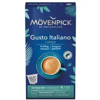 Mövenpick 10er-Pack Nespresso-Kapseln »Gusto Italiano Lungo«