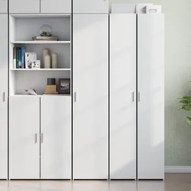 vidaXL Highboard 40 x 42,5 x 185 cm Weiß