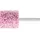 pferd tools STEEL Schleifstift Zylinder Ø 32x32 mm Schaft-Ø 6 mm A24 für Stahl- und Stahlguss