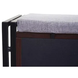Mendler HWC-A27 53 x 110 x 30 cm dunkelbraun / braun