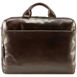JOST Skagen Aktentasche Leder 40 cm Laptopfach braun