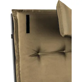 ASPERO Sitzkissen 8 x 40 x 5 cm grau 8-tlg.