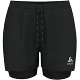Odlo Damen Essential 2in1 Short schwarz