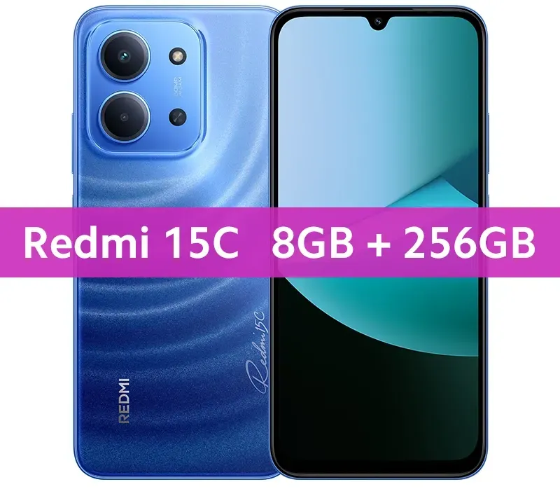 Xiaomi Redmi 15C Global Version Smartphone 50MP Hauptkamera 120Hz 6,9