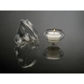 Teelichthalter SWIM Teelichtglas Glas Kerzenglas Ø 7cm