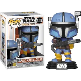 Funko Pop! Star Wars The Mandalorian - Heavy Infantry Mandalorian - Vinyl-Sammelfigur - Geschenkidee - Offizielle Handelswaren - Spielzeug Für Kinder und Erwachsene - TV Fans