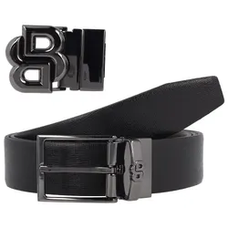 Boss Icon Gürtel Leder individuell kürzbar schwarz