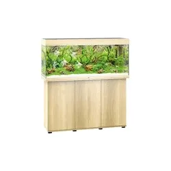 JUWEL Rio 240 Aqua­ri­um­kom­bi­na­ti­on  SBX mit LED-Be­leuch­tung, Heizer, Filter und Un­ter­schrank helles Holz
