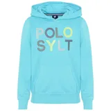 Polo Sylt Hoodie gemustert Blau/Türkis 146/152