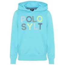 Polo Sylt Hoodie gemustert Blau/Türkis 146/152