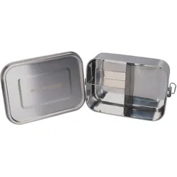 Toolbrothers Fan Edelstahl Brotdose mit Trennfächern und Edelstahldeckel 1200 ml