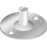 Alles im Griff Montageplatte für Dekorfuß Holz/Edelstahl - ø 40 mm
