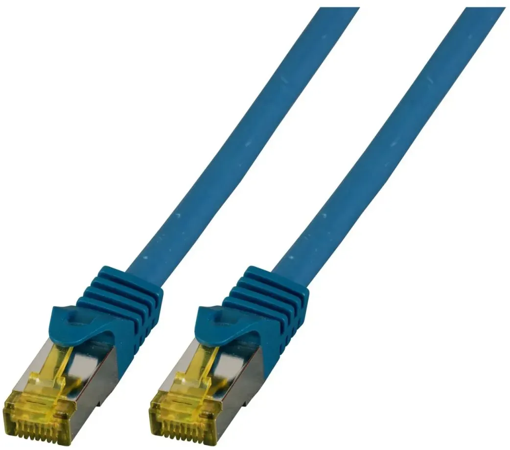 EFB Elektronik MK7001.1,5BL Netzwerkkabel Blau 1,5 m Cat6a S/FTP (S-STP)