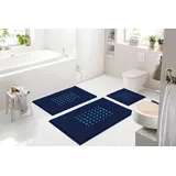 GRUND Badematte Siria Blau 60 x 50 cm