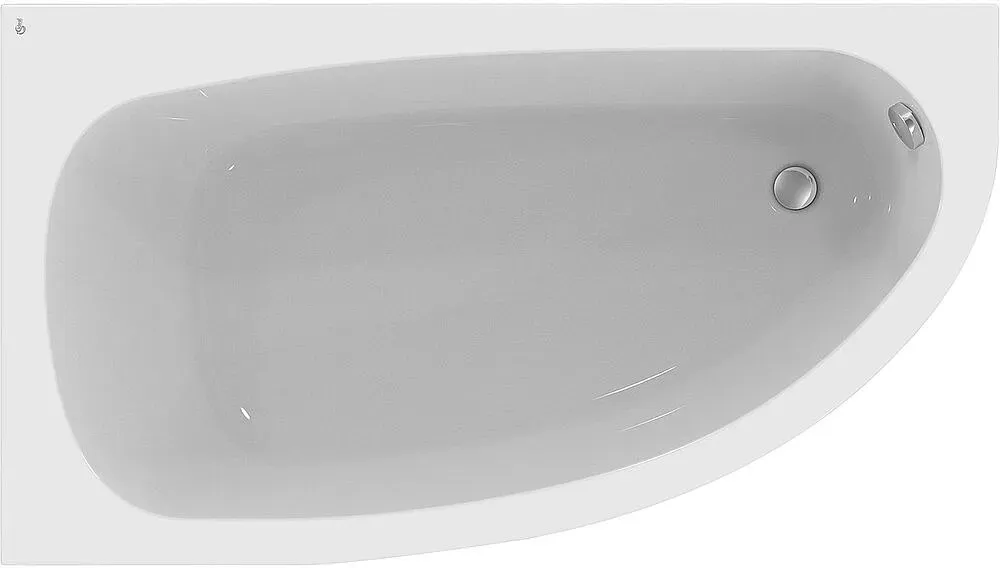 Raumspar-Badewanne Hotline (Ausführung: Raumspar-Badewanne Hotline Rundung links 1600x465x900mm)